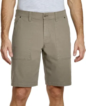 Weatherproof Mens Trail Short|Utility Shorts for Men| Deep Pocket with 10 Inch Inseam