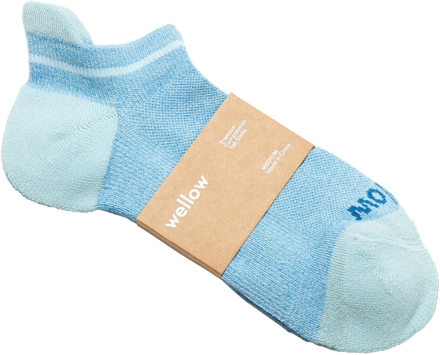 Wellow Ankle Socks for Men & Women – Breathable Aerolite Knit, 360° Compression, Ultra-Soft Made with Viscose from Bamboo