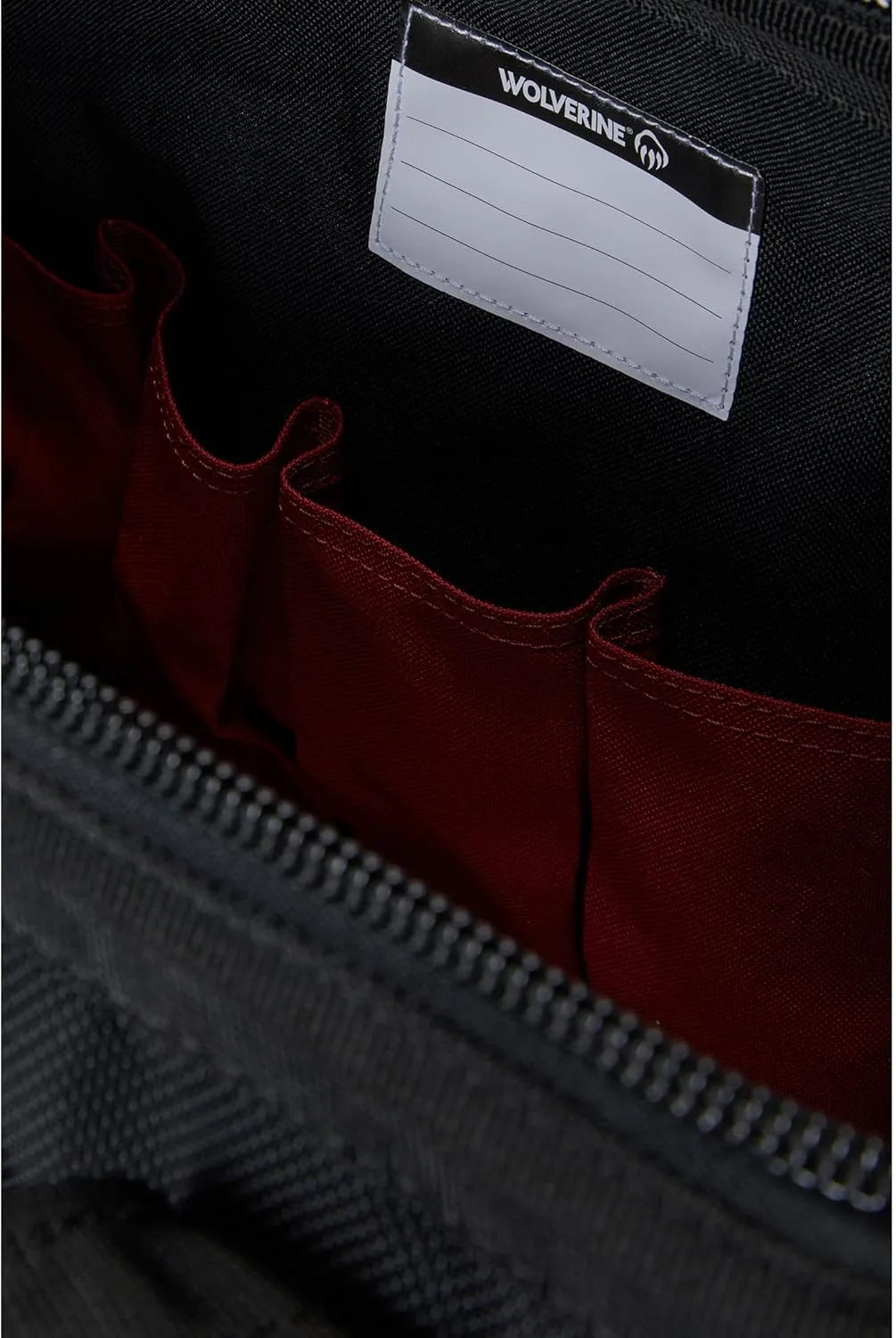 Wolverine Tool Bag |Tote | Utility Roll | Durable Nailhead Nylon, Adjustable Straps, and Versatile Pockets