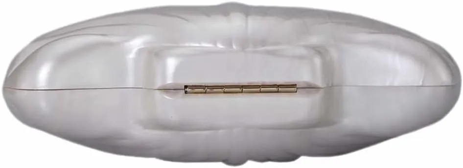 Women Pearl Acrylic Clutch Shell Pearl Clutch Shell Purse Chain Shoulder Bag Ladies Wedding Clutch Prom Evening Handag