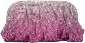 Women Sparkly Evening Clutch Bling Rhinestone Bride Purse Party Prom Cocktail Wedding Handbag