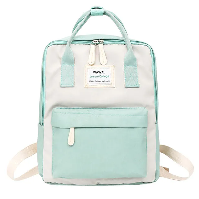 Women's Casual Canvas Backpack