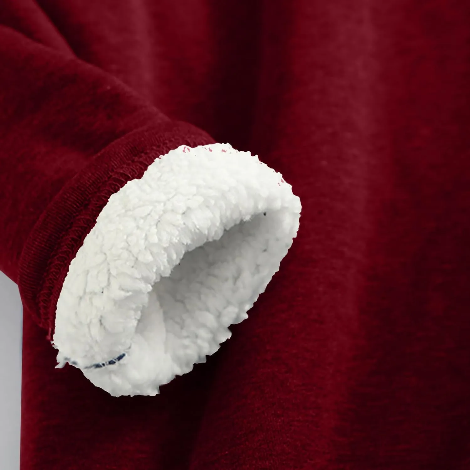 Womens Fall Winter Shirts 2023 Long Sleeve Crewneck Solid Sweatshirt Pullover Thickened and Lamb Wool Warm Clothes