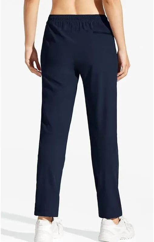 Women's Lightweight Hiking Cargo Pants Quick Dry Casual Travel Sweatpants Joggers Water Resistant