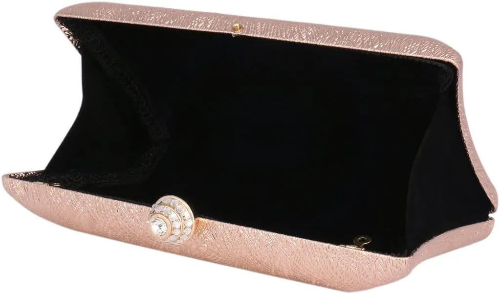 Women's Line Intersect Cut Out Party Clutch Purse