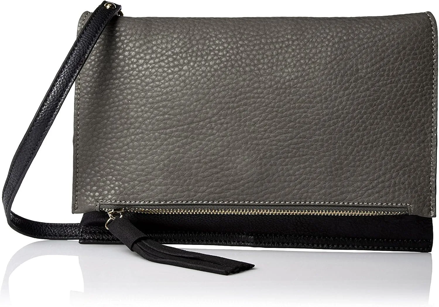 Women's Sheer Luxe Clutch Cross-Body, Black/Graphite
