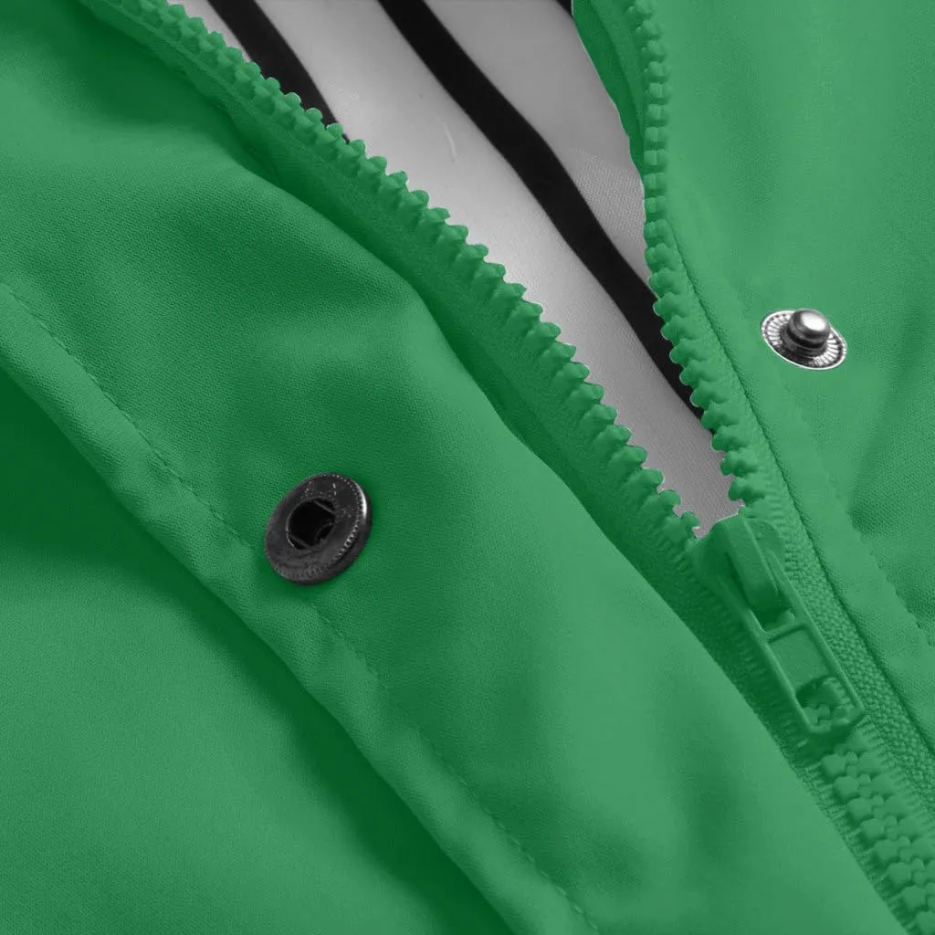 Women's Waterproof Rain Jacket Long Sleeve Lightweight Hooded Raincoat for Hiking Travel Outdoor Windbreaker Outerwear