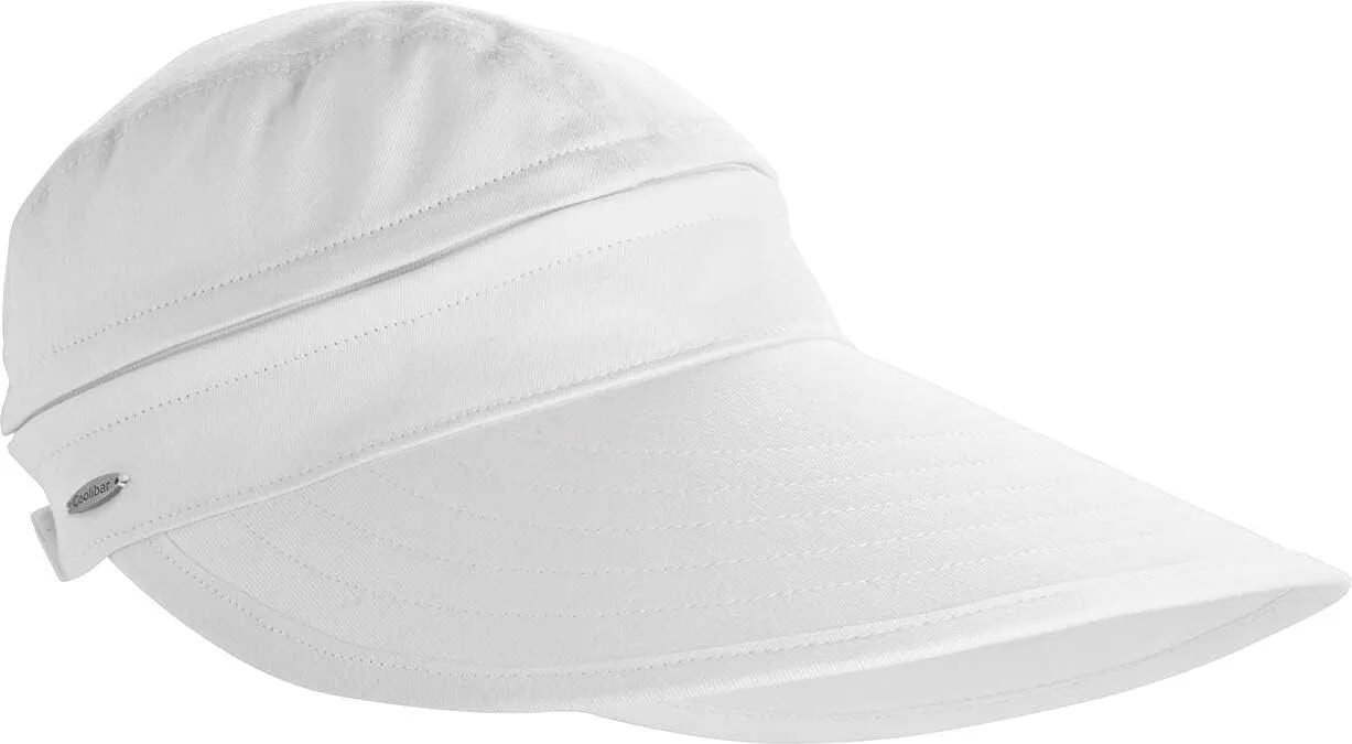 Women's Zip-Off Sun Visor - UPF 50 Sun Protection - Sporty and Travel-Ready - Bel Aire (One Size)
