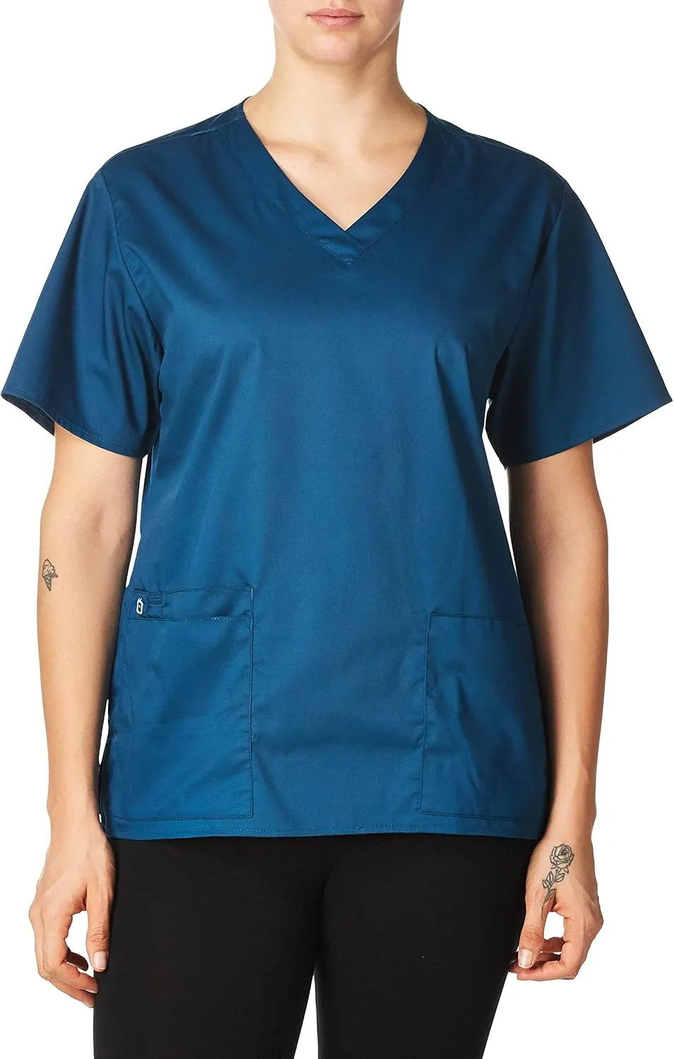WonderWink Plus Size Women's V-Neck Top
