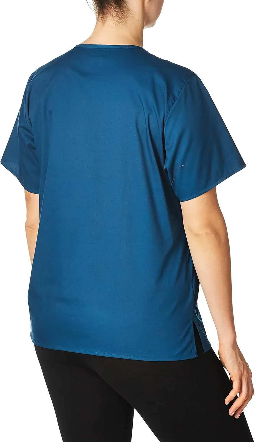 WonderWink Plus Size Women's V-Neck Top