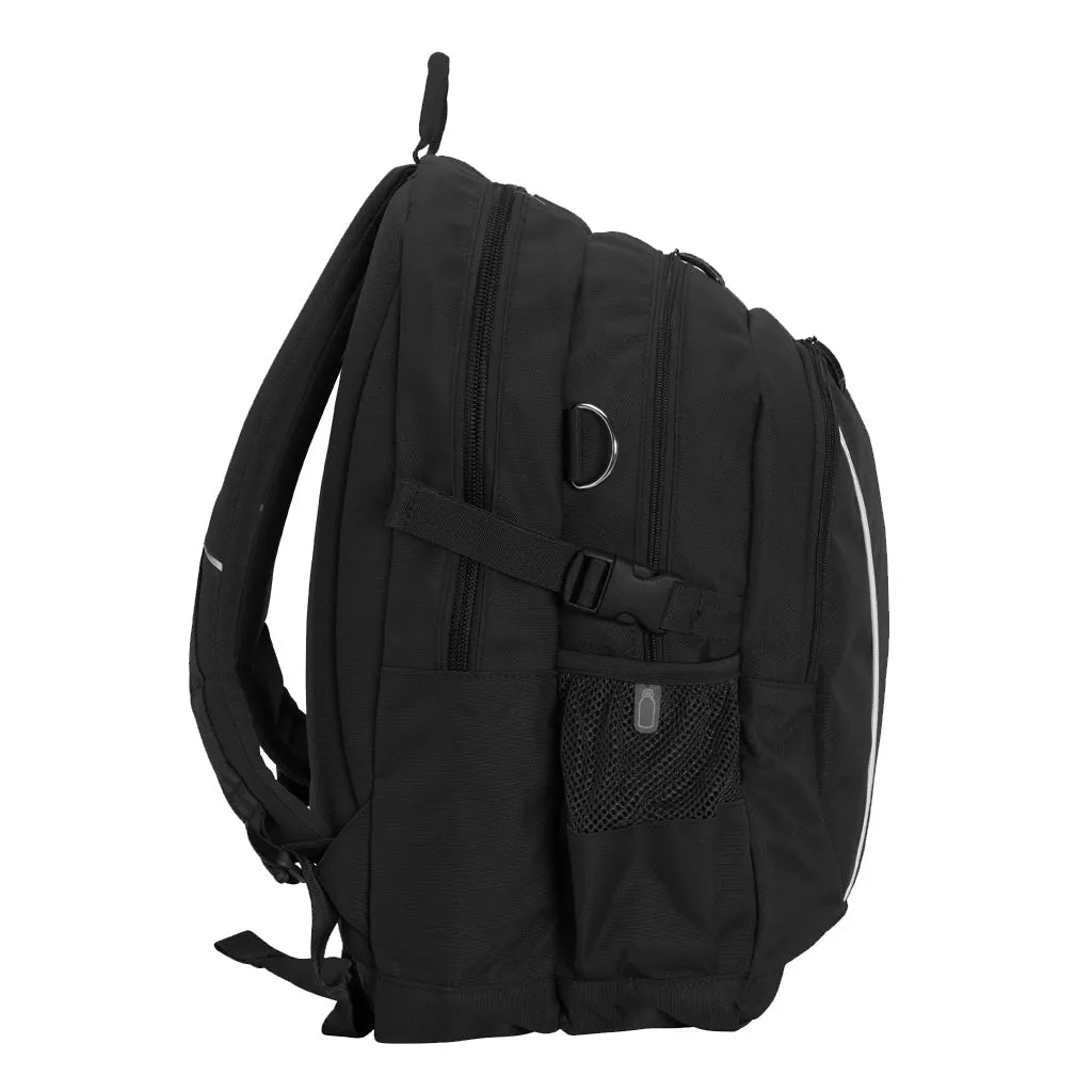 Woodcrest State College Genius Tuff-Pack SENIOR 37LTR - Black