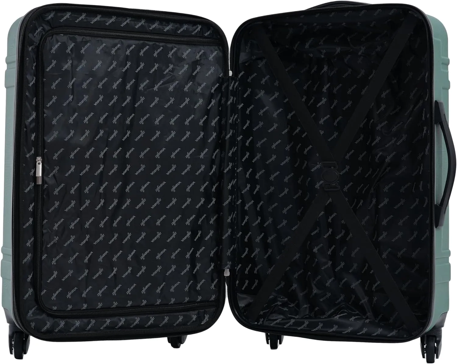 Wrangler Astral Travel Luggage, Sage Brush, 3 Piece Set