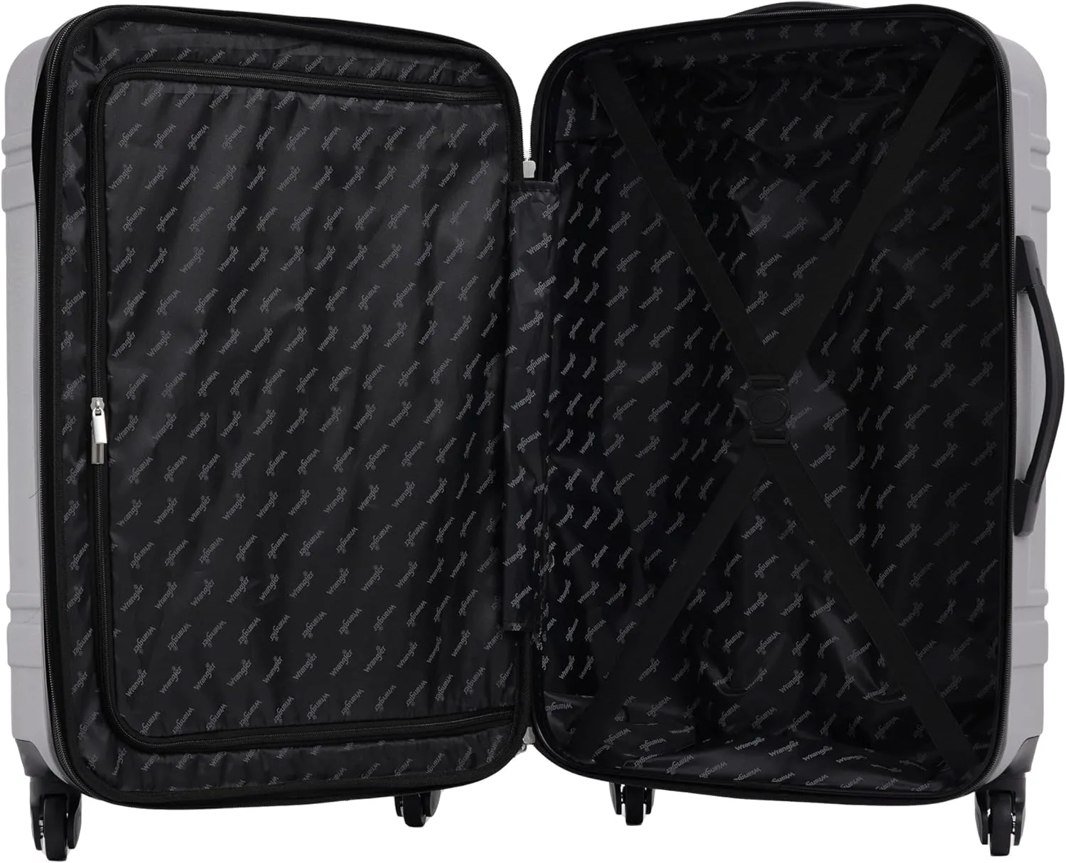 Wrangler Astral Travel Luggage, Sharkskin, 3 Piece Set