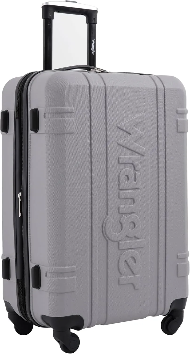 Wrangler Astral Travel Luggage, Sharkskin, 3 Piece Set