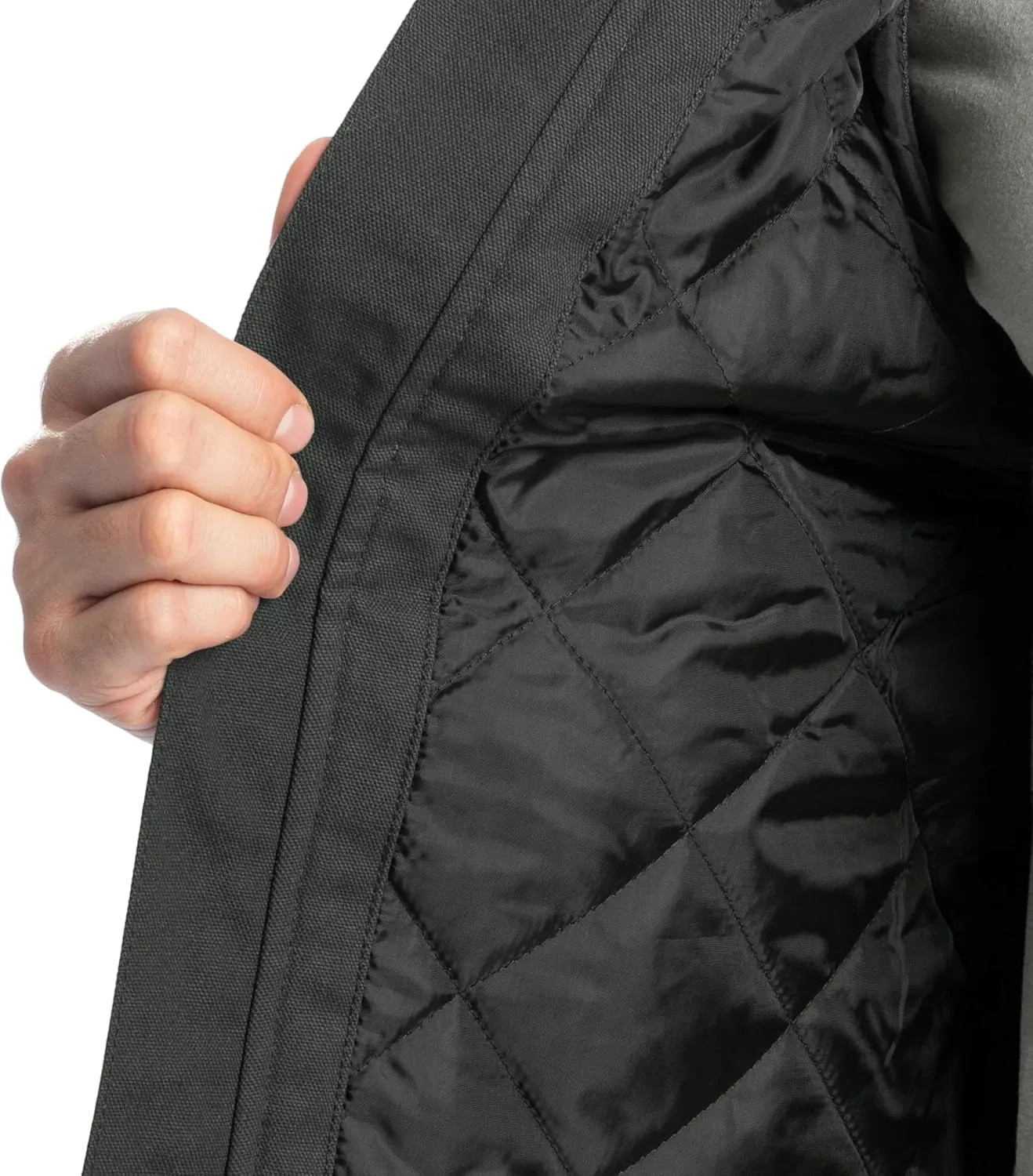 Wrangler Men's Sherpa Lined Vest with Hood
