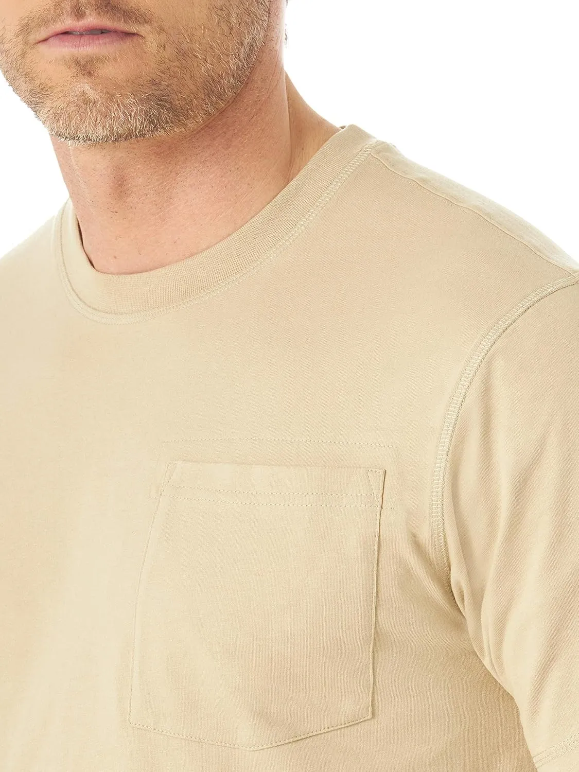 Wrangler Men's Short Sleeve 1 Pocket T-Shirt