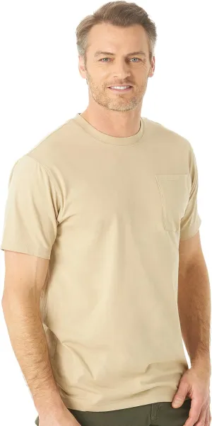 Wrangler Men's Short Sleeve 1 Pocket T-Shirt
