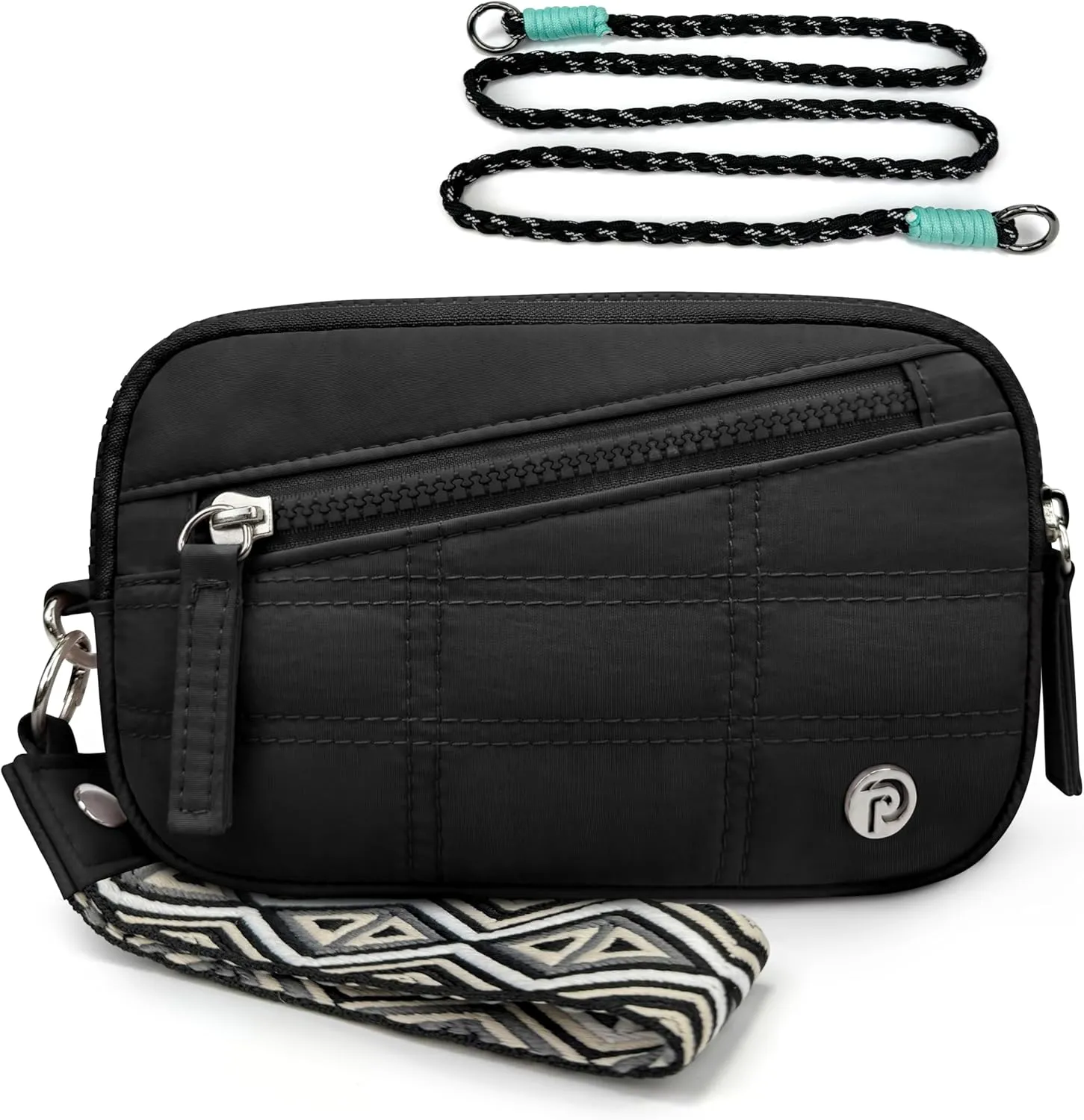 Wristlet Clutch Wallet Purse for Women, RFID Blocking,Credit Card Holder Phone Organizer for Travel or work