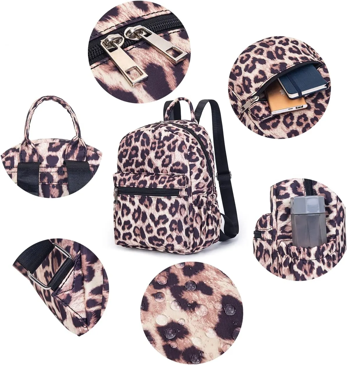 YiXiamo Mini Backpack Girls Water Resistant Small Backpack Purse Shoulder Bag for Womens Adult School Travel