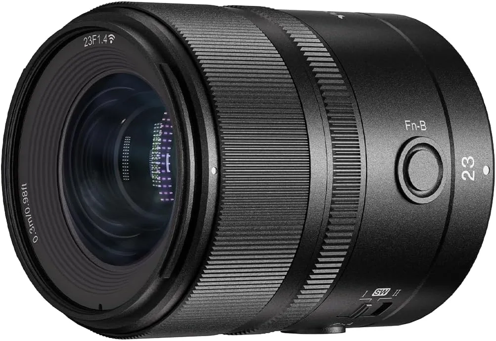 YONGNUO 23mm F1.4 Prime Standard Lens for Sony E Mount, Auto Focus APS-C Format for Sony Mirrorless Cameras