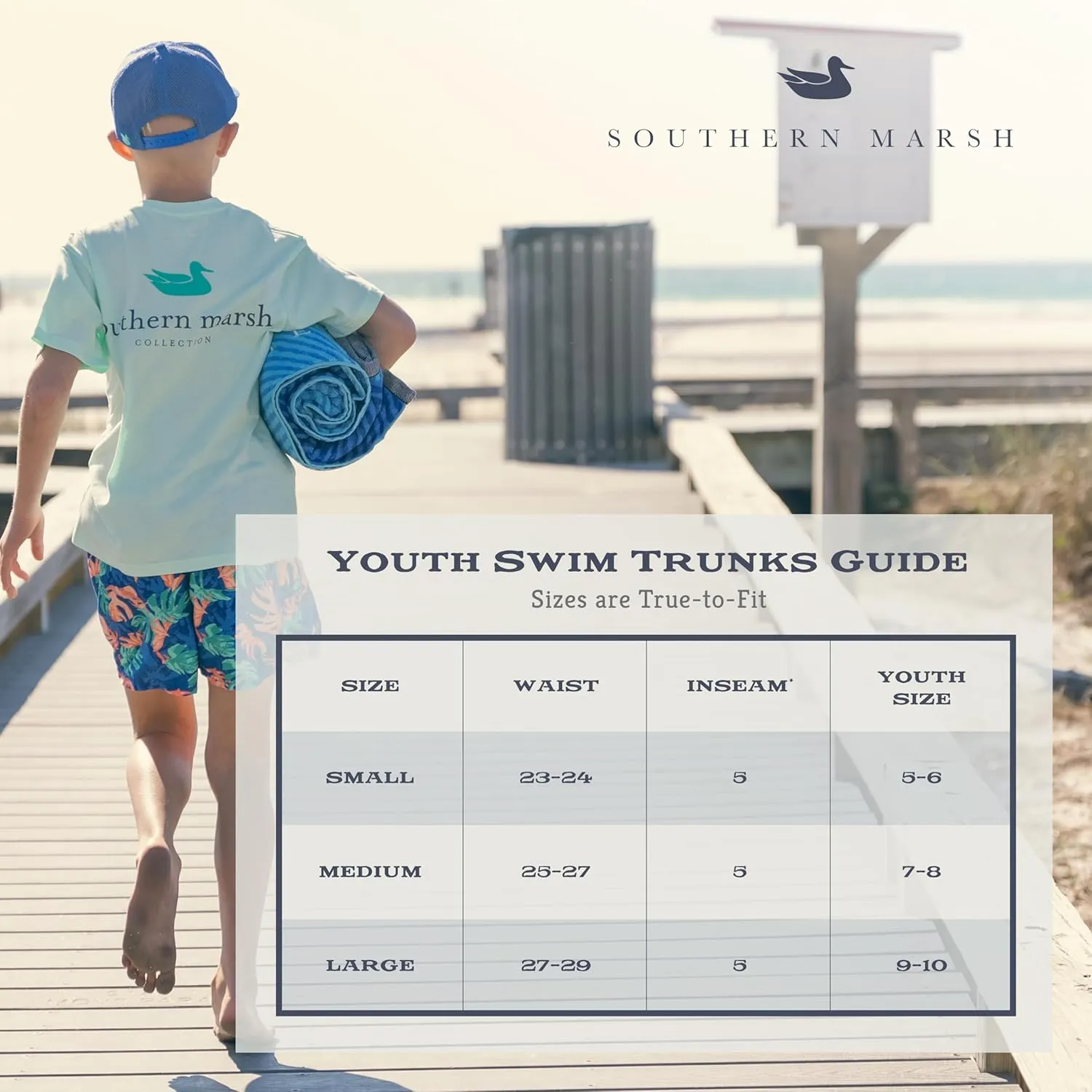Youth Dockside Swim Trunk