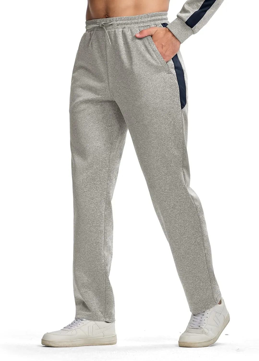 YSENTO Men's Tracksuits Outfits 2 Pieces Jogger Sets Jogging Track Sweat Suits Workout Warm Up Sweatsuit