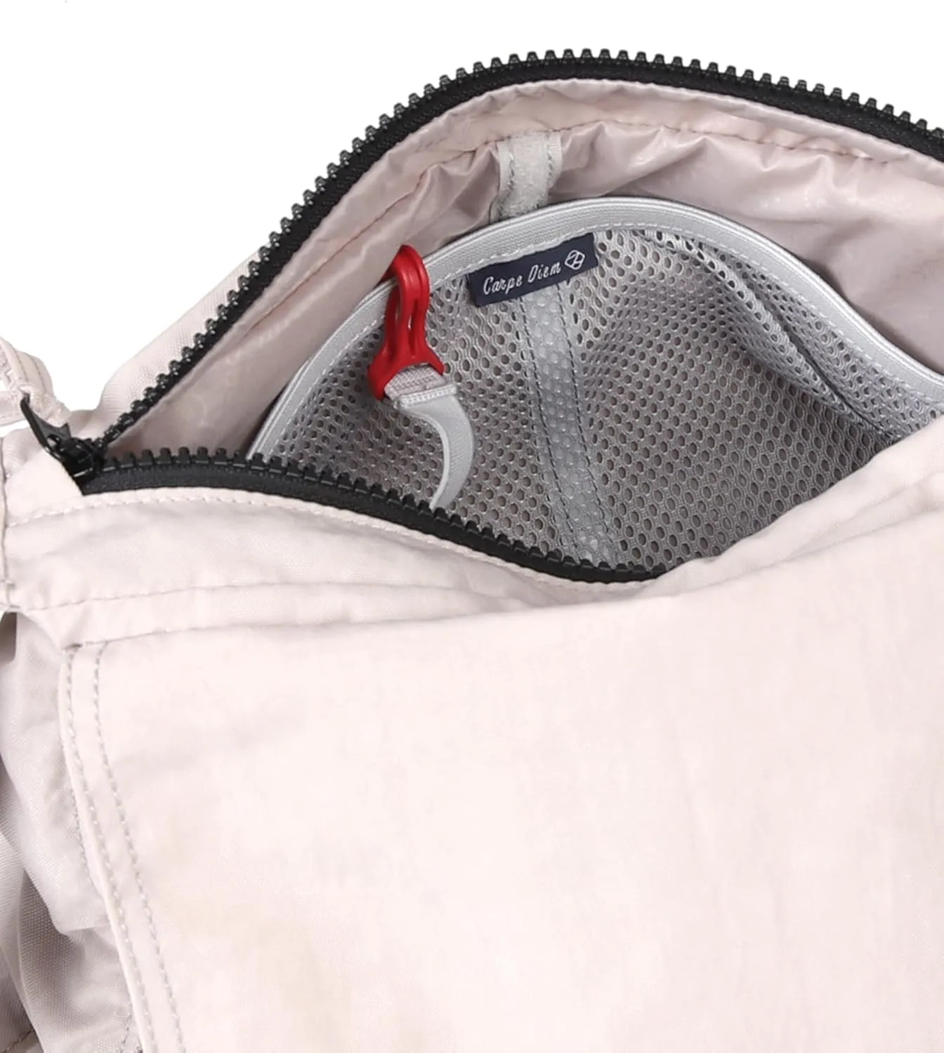 ZIMEGO Classic Crescent Crossbody Bag - Everyday Essential Travel Hobo Bag