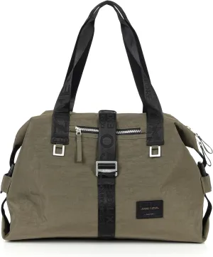 ZIMEGO Weekender Duffel Bag – Versatile Crossbody for Travel and Gym Tote, Dark Olive